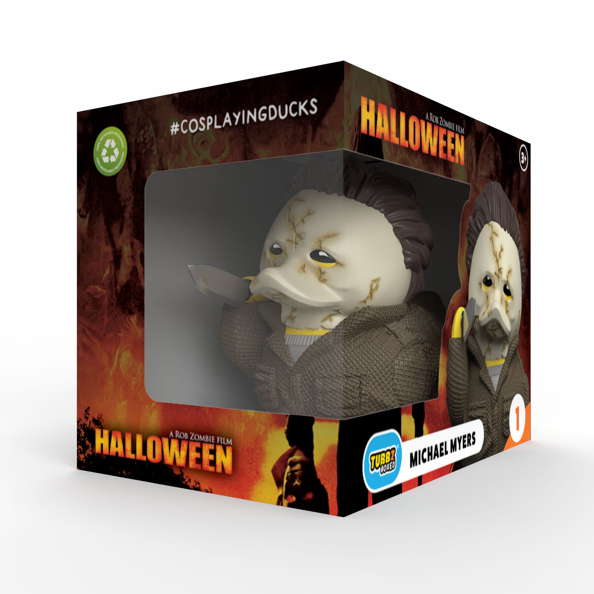 Numskull - Best of TUBBZ Boîte Canard de bain - Halloween - Michael Myers - 9cm