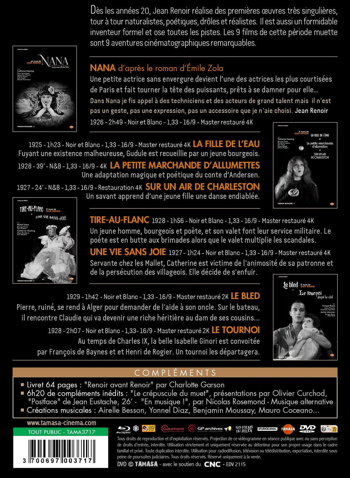 Coffret Jean Renoir - Silence... on tourne ! [Blu-ray]