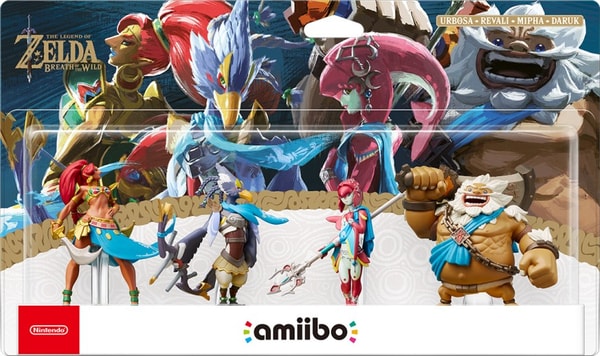 Amiibo The Champion's Ballad 4 Pack The Legend of Zelda Collection