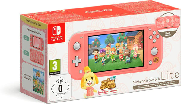 Nintendo Switch Lite Édition Animal Crossing : New Horizons Marie Hawaï