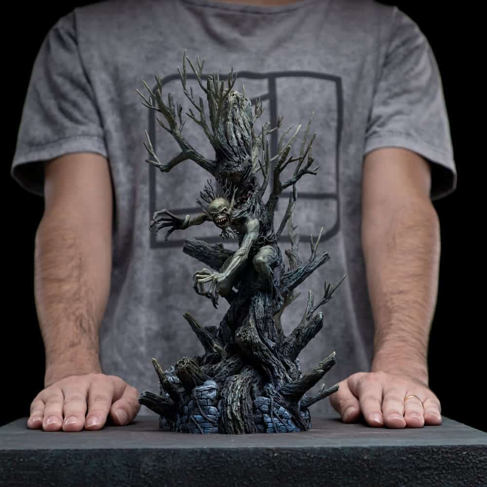 Iron Studios - Deluxe Art Scale 1/10 - Iron Maiden - Fear of the Dark - Eddie Statue 31cm - flash vidéo