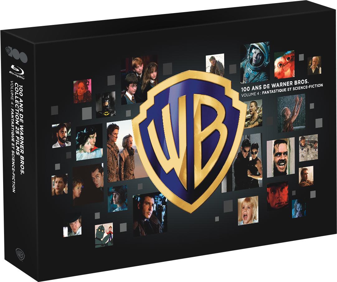 100 ans de Warner - Coffret 25 films - Volume 4 : Fantastique et science-fiction [Blu-ray]