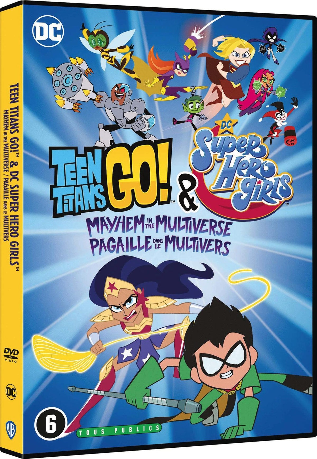 Teen Titans Go! & DC Super Hero Girls : Pagaille dans le Multivers [DVD]