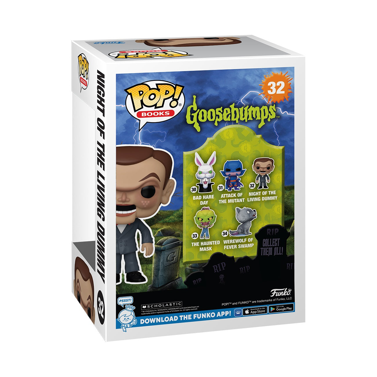 Funko Pop! Books: Goosebumps - Night of the Living Dummy - flash vidéo