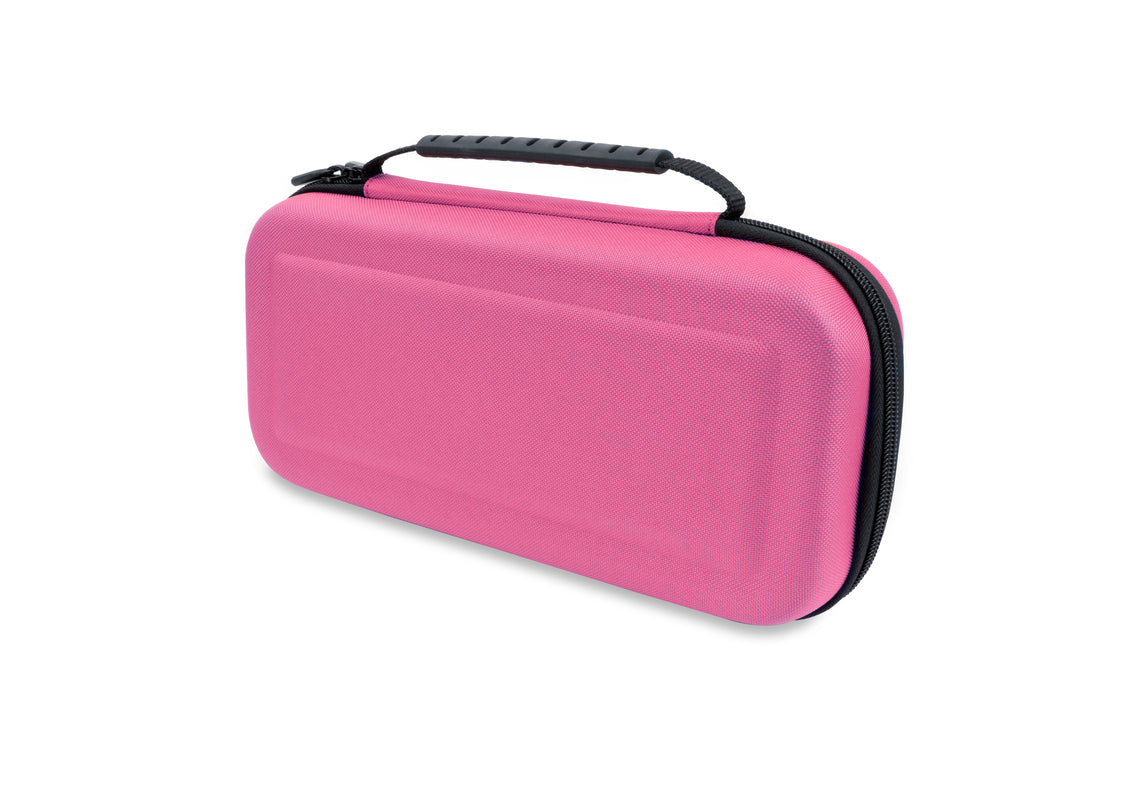 Pochette de transport rigide rose pour Nintendo Switch 2