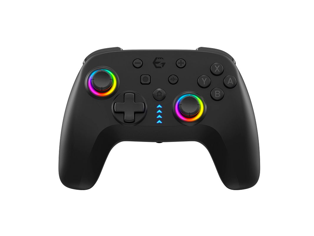 EgoGear - Manette sans fil Bluetooth SC30 Noire pour Switch 2, Switch, Switch OLED, PS3 et PC