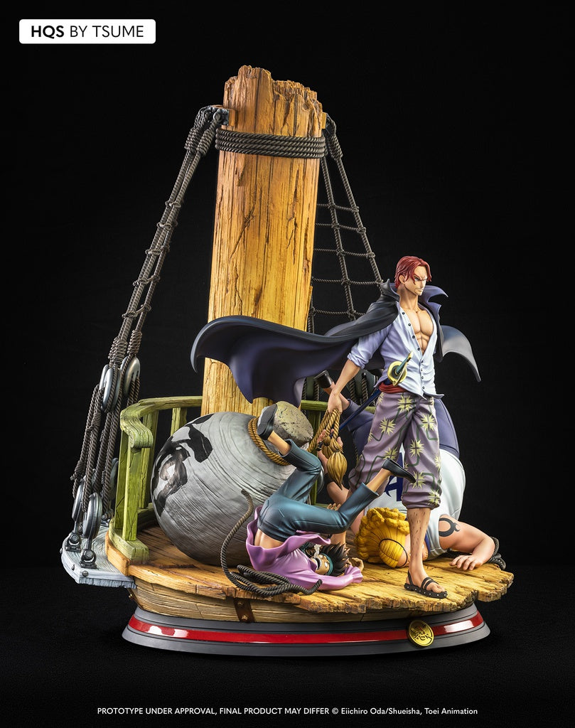One Piece - Statue HQS+ Shanks - flash vidéo