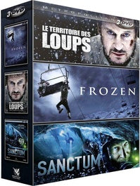 Aventure - Coffret 3 films : Le territoire des loups + Frozen + Sanctum [DVD]