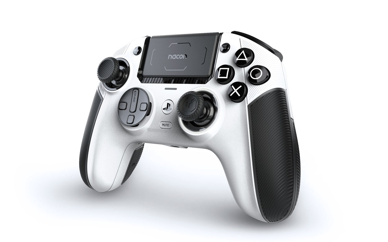 Nacon - Manette Sans Fil Blanche Revolution Pro 5 pour PS4 et PS5