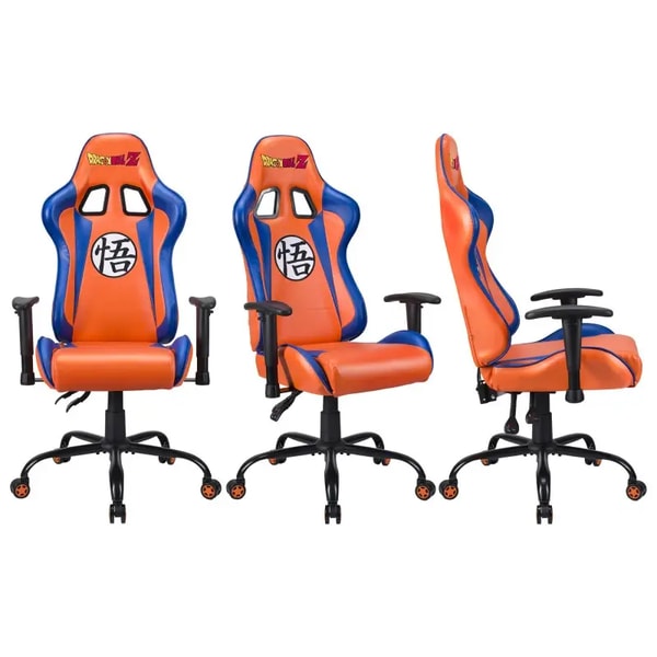 Subsonic - Dragon Ball Z - Chaise Gaming Pro Orange et Bleu - flash vidéo