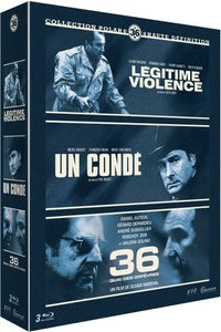 Collection "Le 36" : Légitime violence + Un Condé + 36 quai des Orfèvres [Blu-ray]
