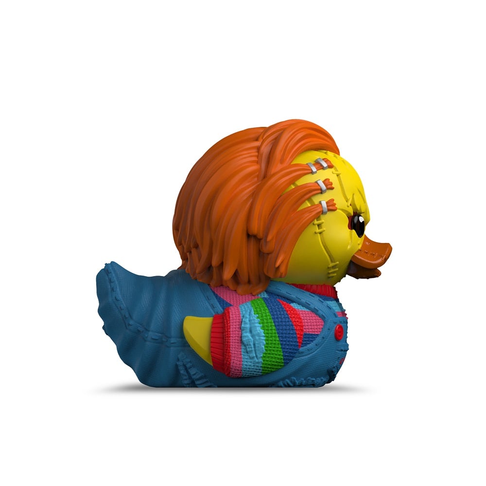 Numskull - Mini TUBBZ Canard de bain - Chucky - Chucky (Édition baignoire) - 8cm - flash vidéo
