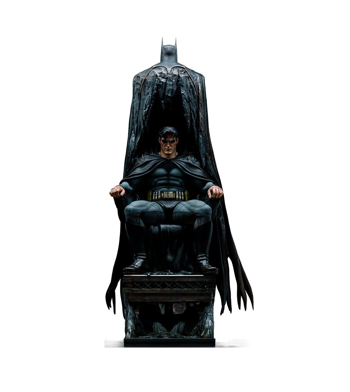 Iron Studios - Legacy Replica 1/4 - DC Comics - Batman et Bruce Wayne Statue 78cm - flash vidéo