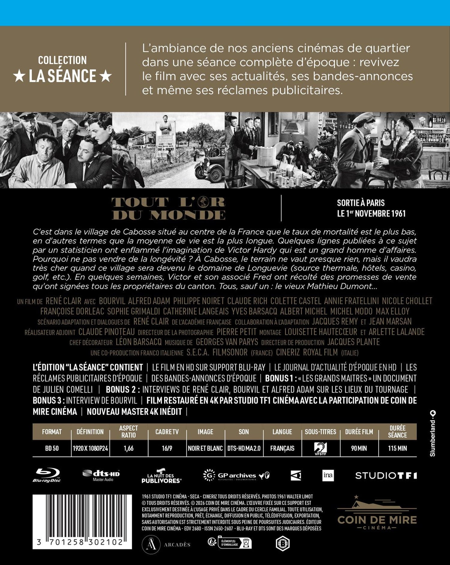 Tout l'or du monde [Blu-ray]