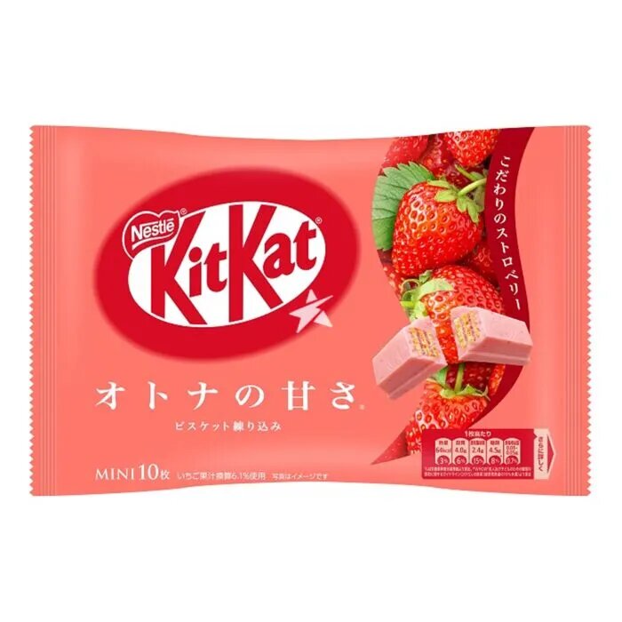 Kit Kat - Mini Fraise 140gr