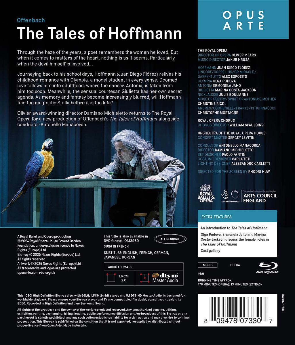 Les Contes d'Hoffmann [Blu-ray]
