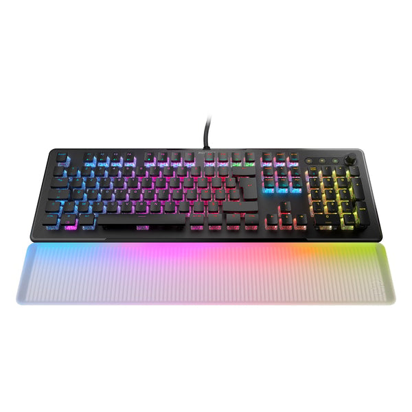 Turtlebeach - Clavier de jeu RGB optique Vulcan II Max Noir - Disposition Azerty FR - flash vidéo