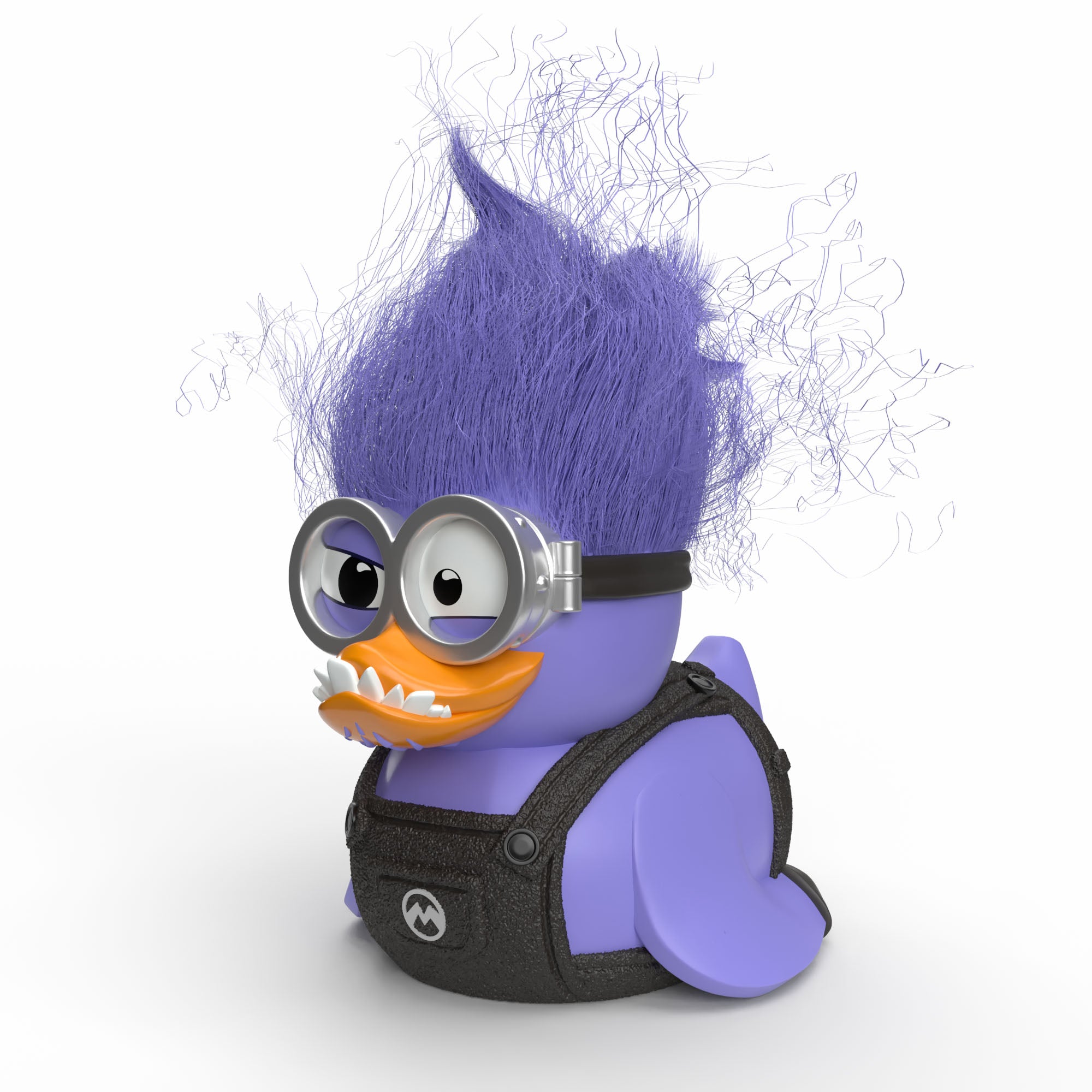 Numskull - Best of TUBBZ Boîte Canard de bain - Minions - Minion Mauve "Méchant" - 9cm