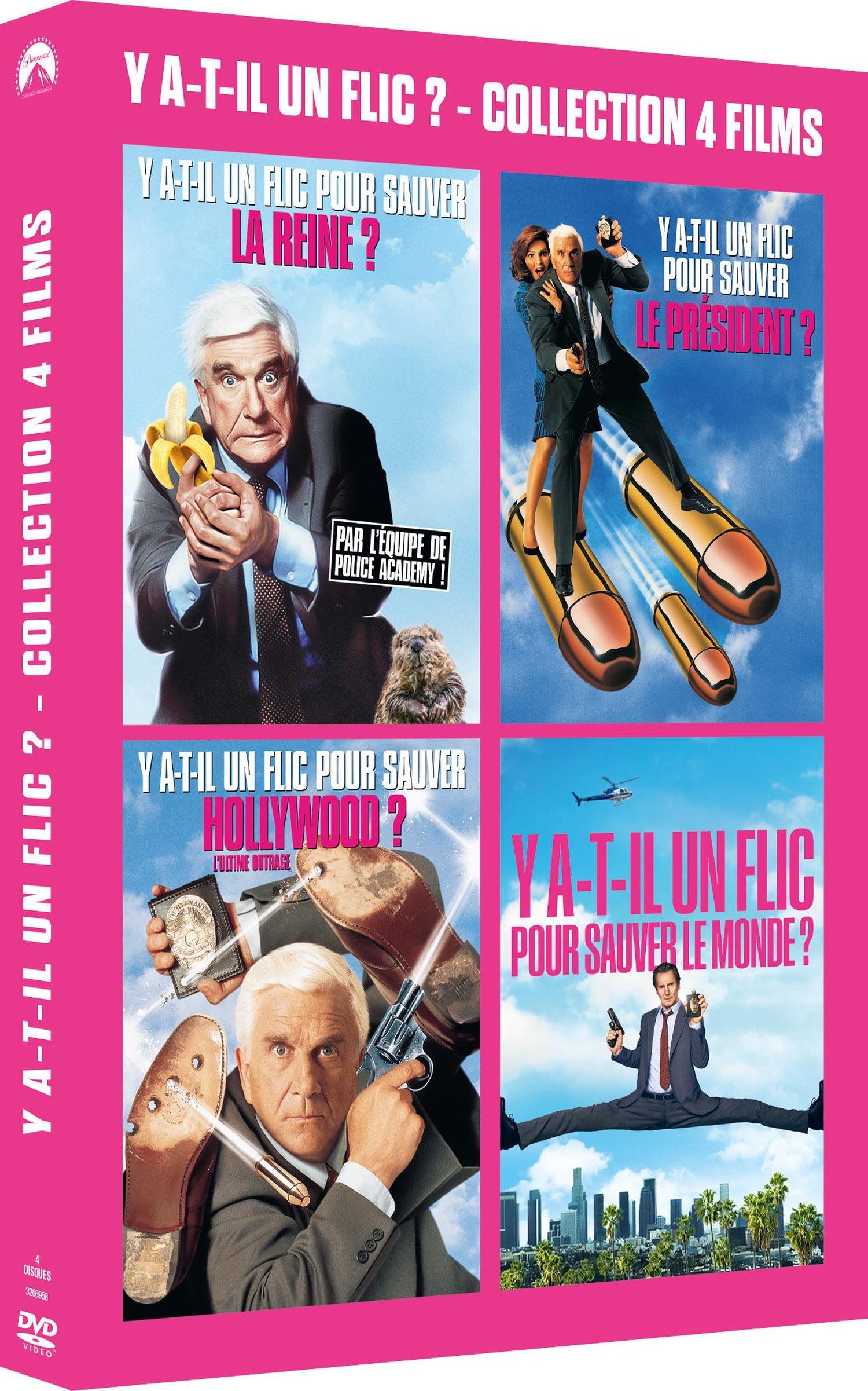 Y a-t-il un flic ? - Collection 4 films [DVD]
