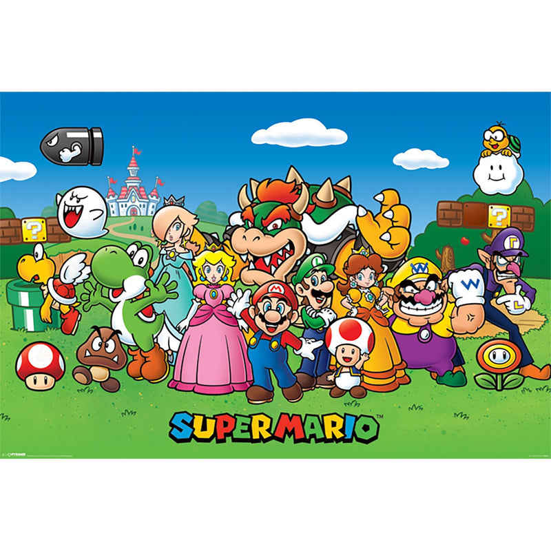 PL 28 - Super Mario (Characters) - Maxi Poster 91x61cm