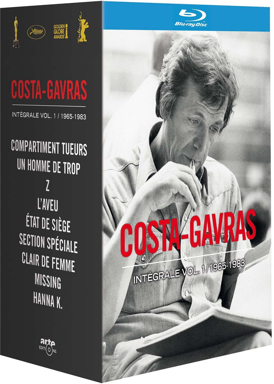 Costa-Gavras - Intégrale vol. 1 / 1965-1983 [Blu-ray]