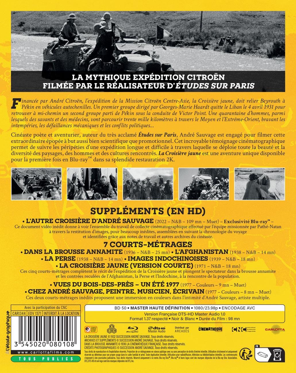La Croisière jaune [Blu-ray]
