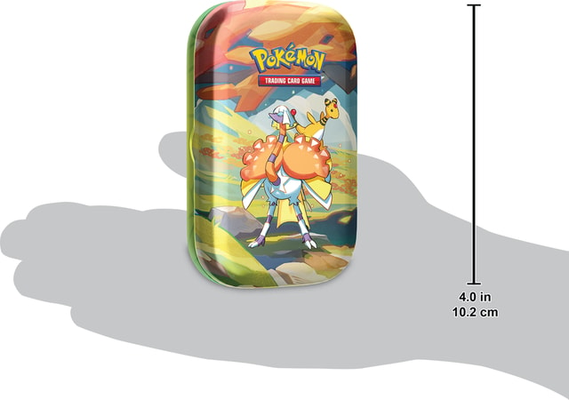 Pokémon TCG - Vibrant Paldea Mini Tin (Espathra / Goomy / Leafeon / Oricorio / Pachirisu - 1x random mini tin)