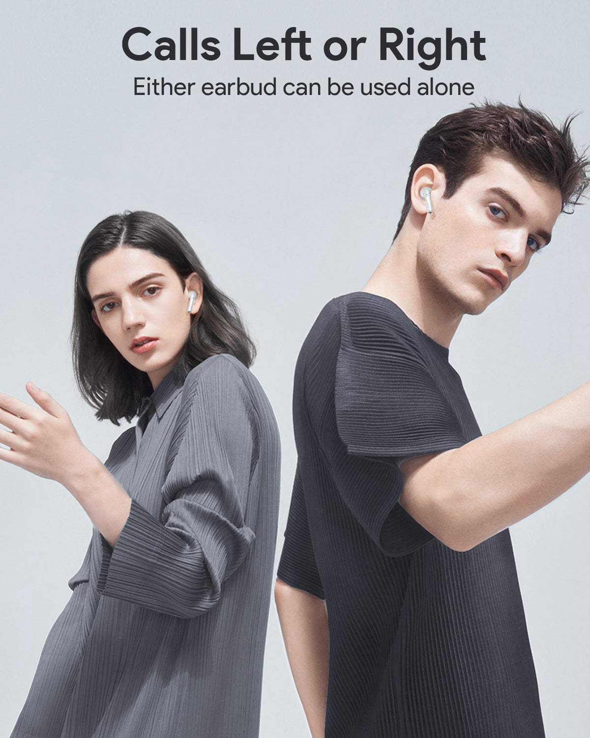 Aukey - Écouteurs sans fil connectés Beyond ANC Pro Blanc - flash vidéo