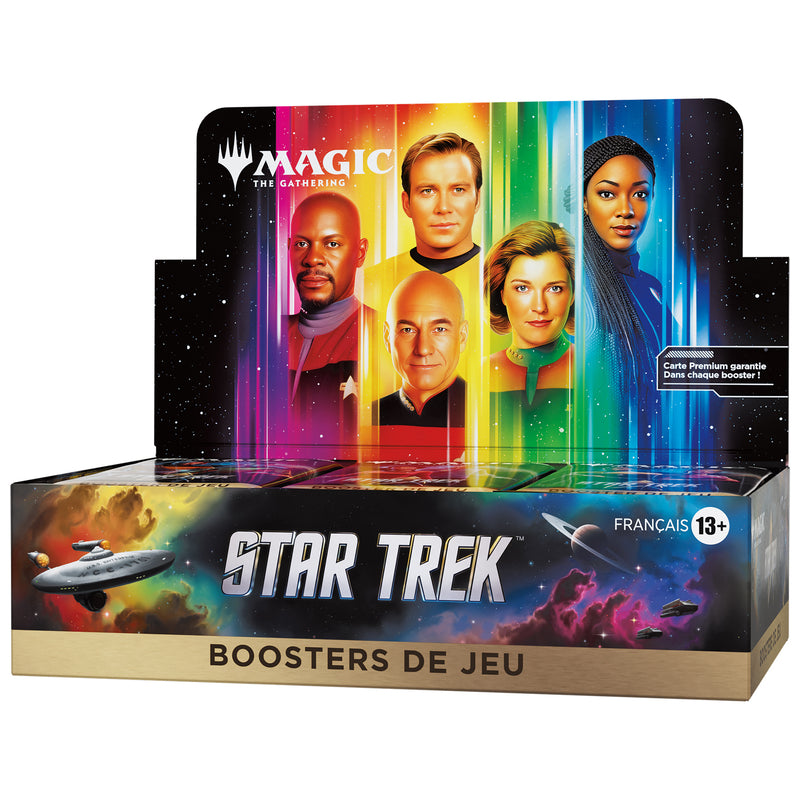 Magic: The Gathering - Boîte de Boosters de jeu Star Trek (30 Boosters)