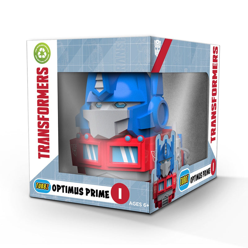 Numskull - Best of TUBBZ Boîte Canard de bain - Transformers - Optimus Prime - 9cm
