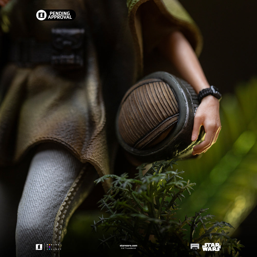 Iron Studios - Art Scale 1/10 - Star Wars : Episode VI - Le Retour du Jedi - Leia et Wicket Statue 20cm