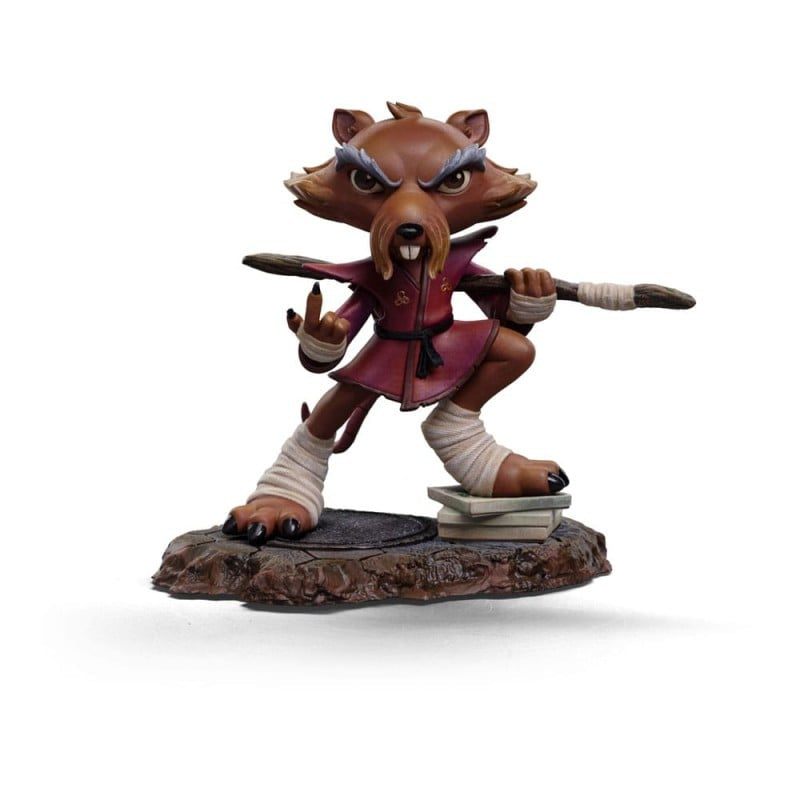 Iron Studios - MiniCo - Teenage Mutant Ninja Turtles - Maître Splinter Statue 12cm