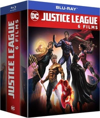 Justice League - 6 films : Dark : Apokolips War + La Nouvelle Frontière + Dark + Le Trône de l'Atlantide + Le paradoxe Flashpoint + Dieux et monstres [Blu-ray]