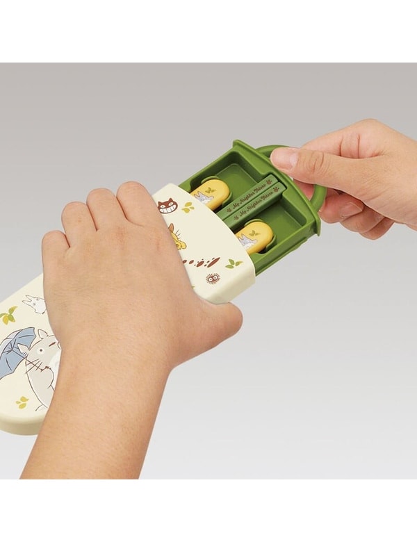 Ghibli - Mon voisin Totoro - Set Baguettes Cuillère Fourchette Totoro et Chatbus - flash vidéo