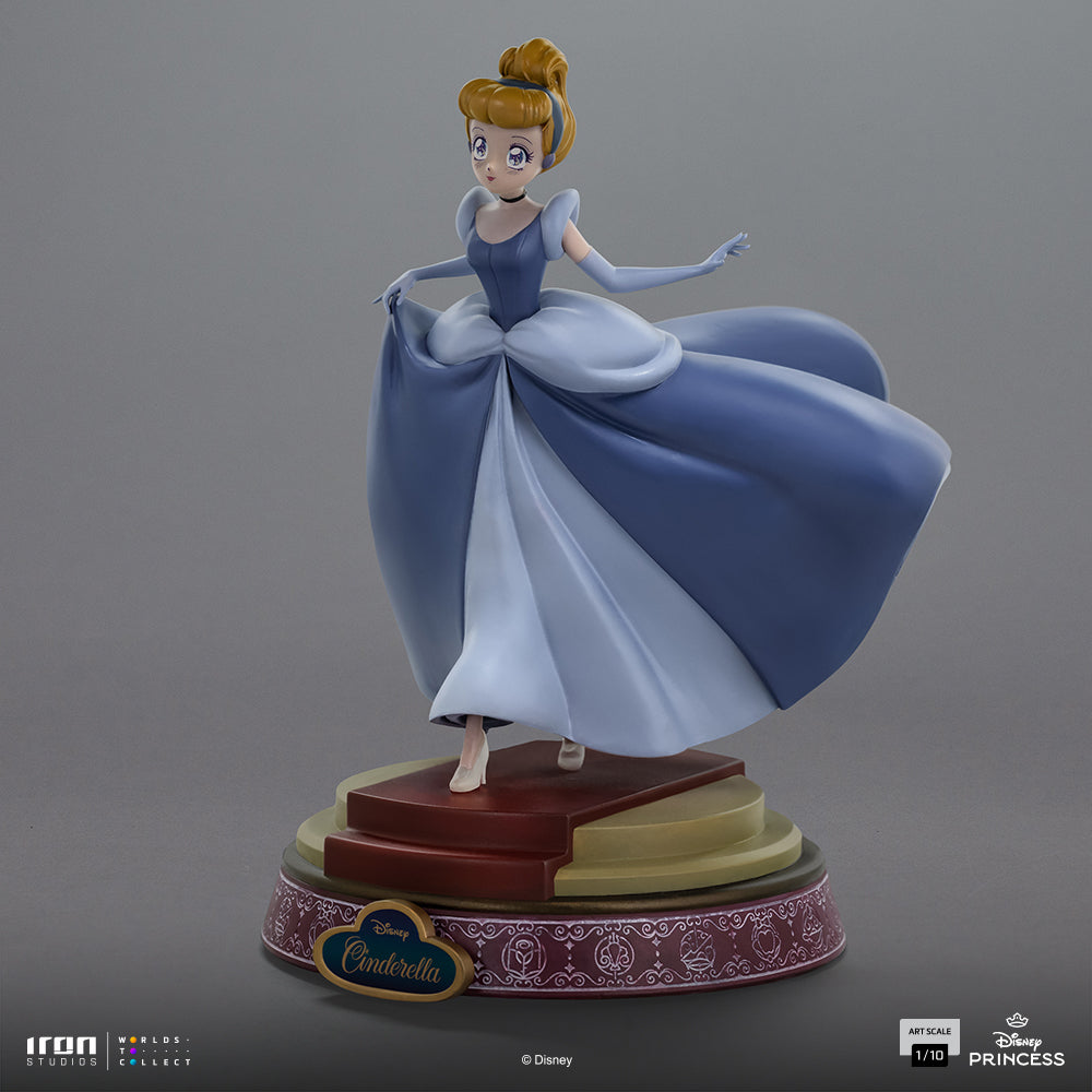 Iron Studios - Art Scale 1/10 - Disney's Princess - Cendrillon - Cendrillon (Anime) Statue 19cm