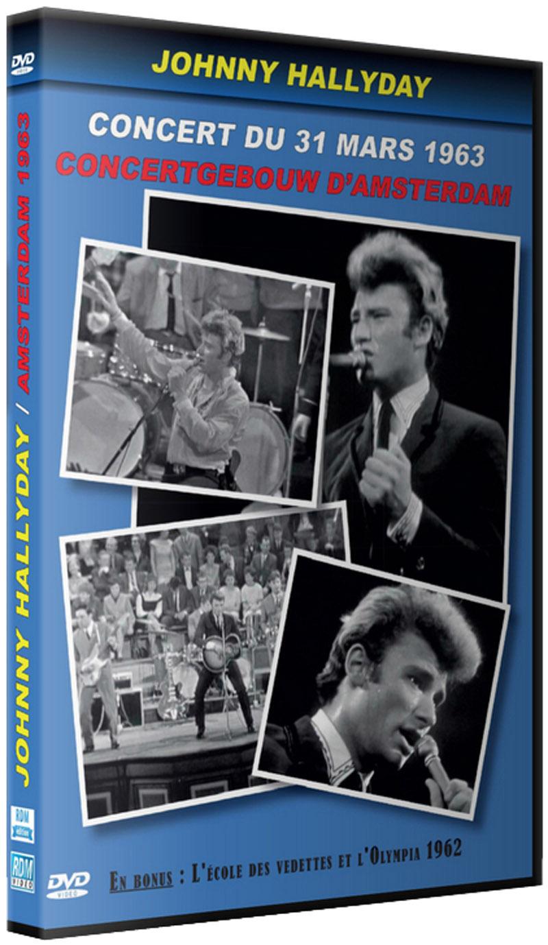 Johnny Hallyday - Concertgebouw d'Amsterdam : concert du 31 mars 1963 [DVD]