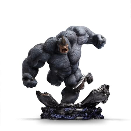 Iron Studios - BDS Art Scale 1/10 - Spider-Man Vs Villains - Rhino Statue 26cm - flash vidéo