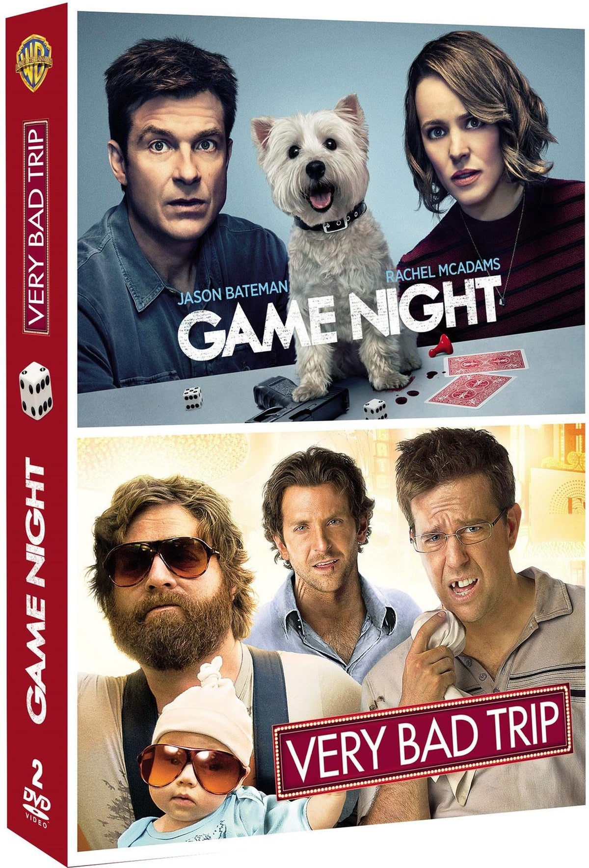 Coffret Comédies : Game Night + Very Bad Trip [DVD]