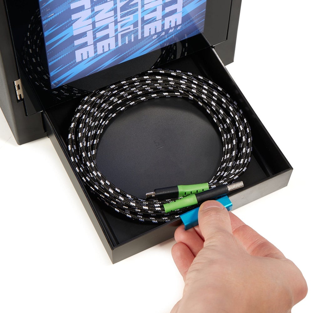 Numskull - Meuble de rangement lumineux inspiré de Fortnite pour gamer - flash vidéo