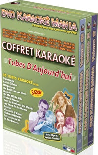 DVD Karaoké Mania - Coffret 3 DVD : Tubes d'aujourd'hui (2017 à 2019) [DVD]
