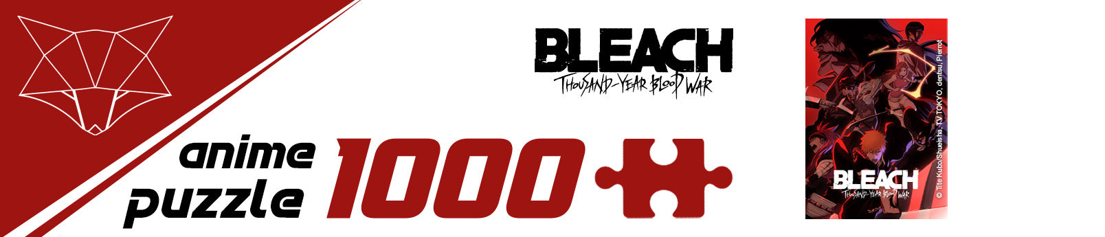 Anime Puzzle - Puzzle Bleach: Thousand-Year Blood War 02 - 1000 pcs - flash vidéo