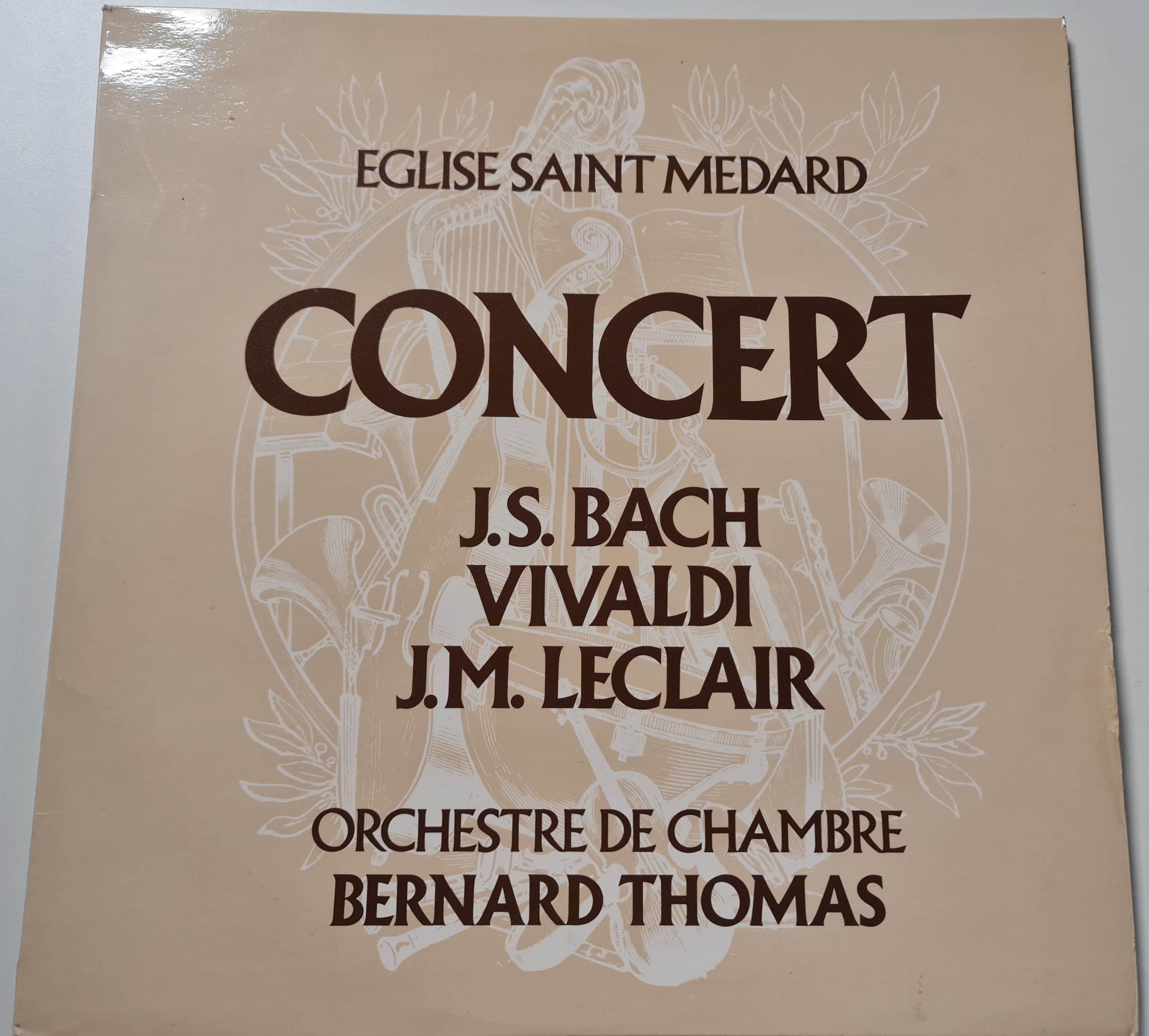 (Occasion) -J. J. Kantorow, J. Ch. Durand, Ph. Pouvereau, Ph. Pelissier, R. Germser, Orchestre de Chambre Bernard Thomas Église Saint Médard Concert [Vinyle 33Tours]
