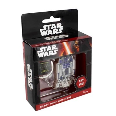 Star Wars - R2D2 Keychain Torch With Sound - flash vidéo