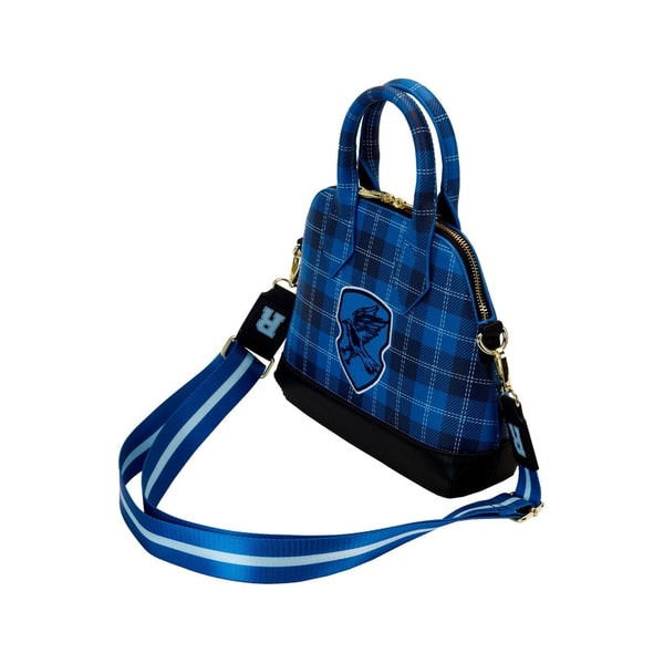 Loungefly: Wizarding World - Harry Potter - Ravenclaw "Varsity" Plaid Crossbody Bag - flash vidéo