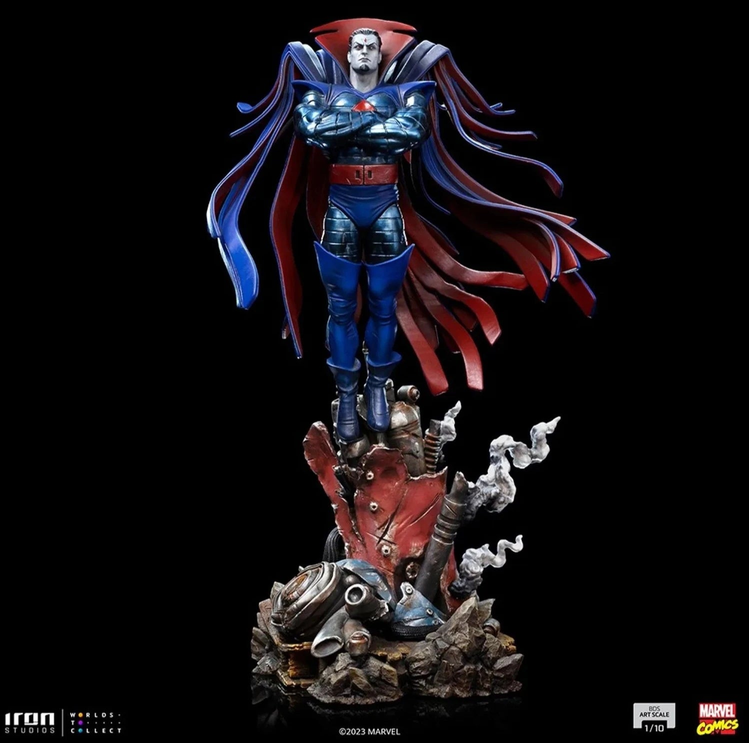 Iron Studios - BDS Arts Scale 1/10 - Marvel - X-Men Marvel Comics - Mr Sinister Statue 36cm - flash vidéo