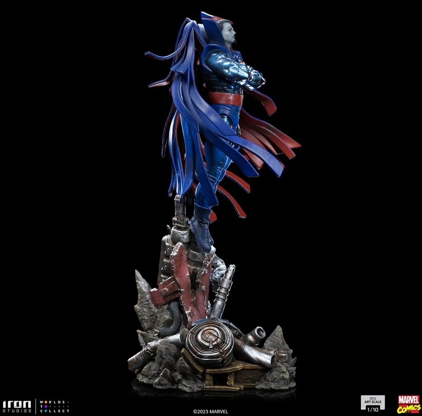 Iron Studios - BDS Arts Scale 1/10 - Marvel - X-Men Marvel Comics - Mr Sinister Statue 36cm - flash vidéo
