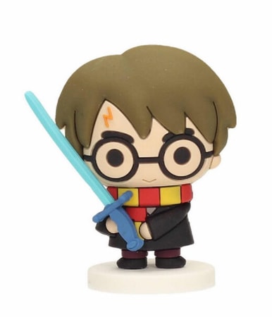 Harry Potter - Mini figurine Harry avec l'épée de Gryffondor - flash vidéo