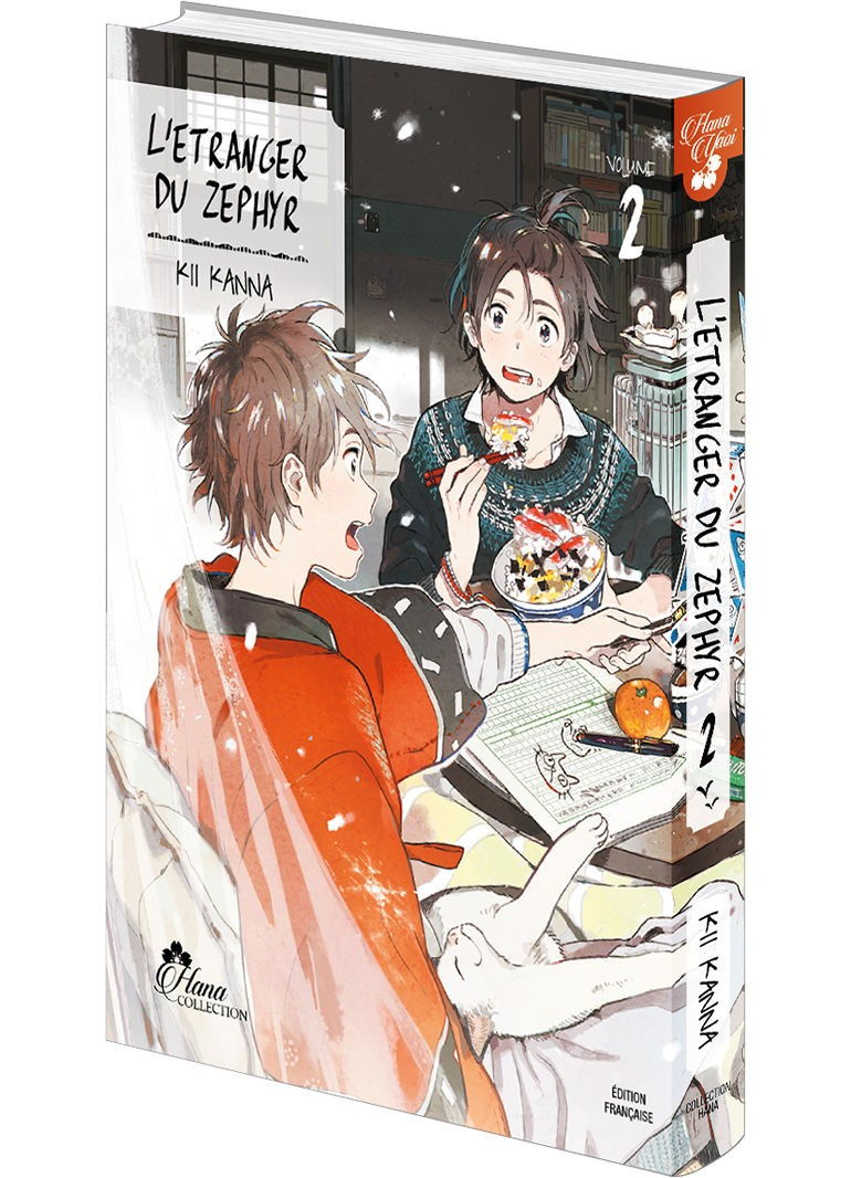 L'étranger du Zephyr - Tome 02 - Livre (Manga) - Yaoi - Hana Collection