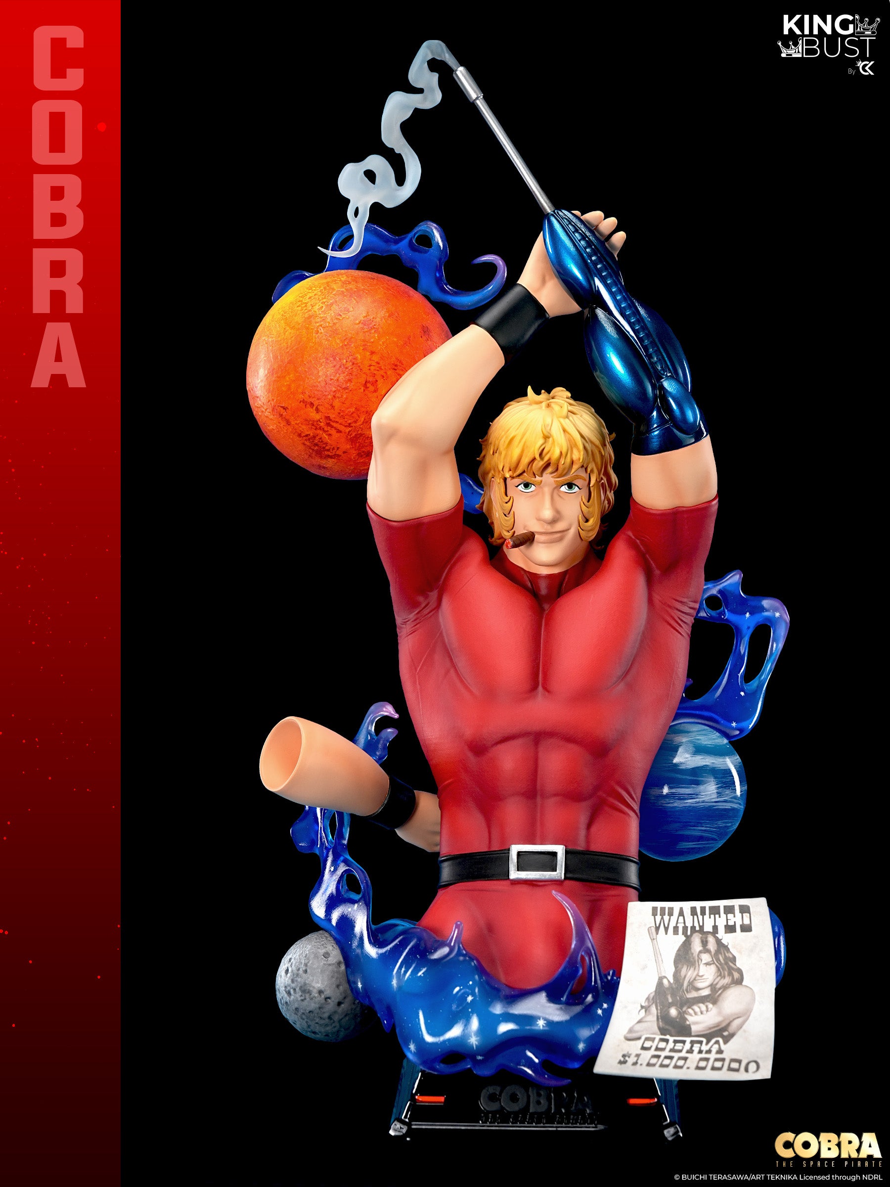 Cartoon Kingdom - King Bust 1:4 - Space Adventure Cobra - Cobra Buste 33cm