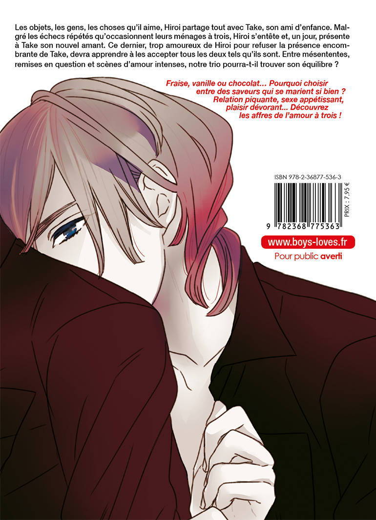 Choco Strawberry Vanilla - Livre (Manga) - Yaoi - Hana Collection